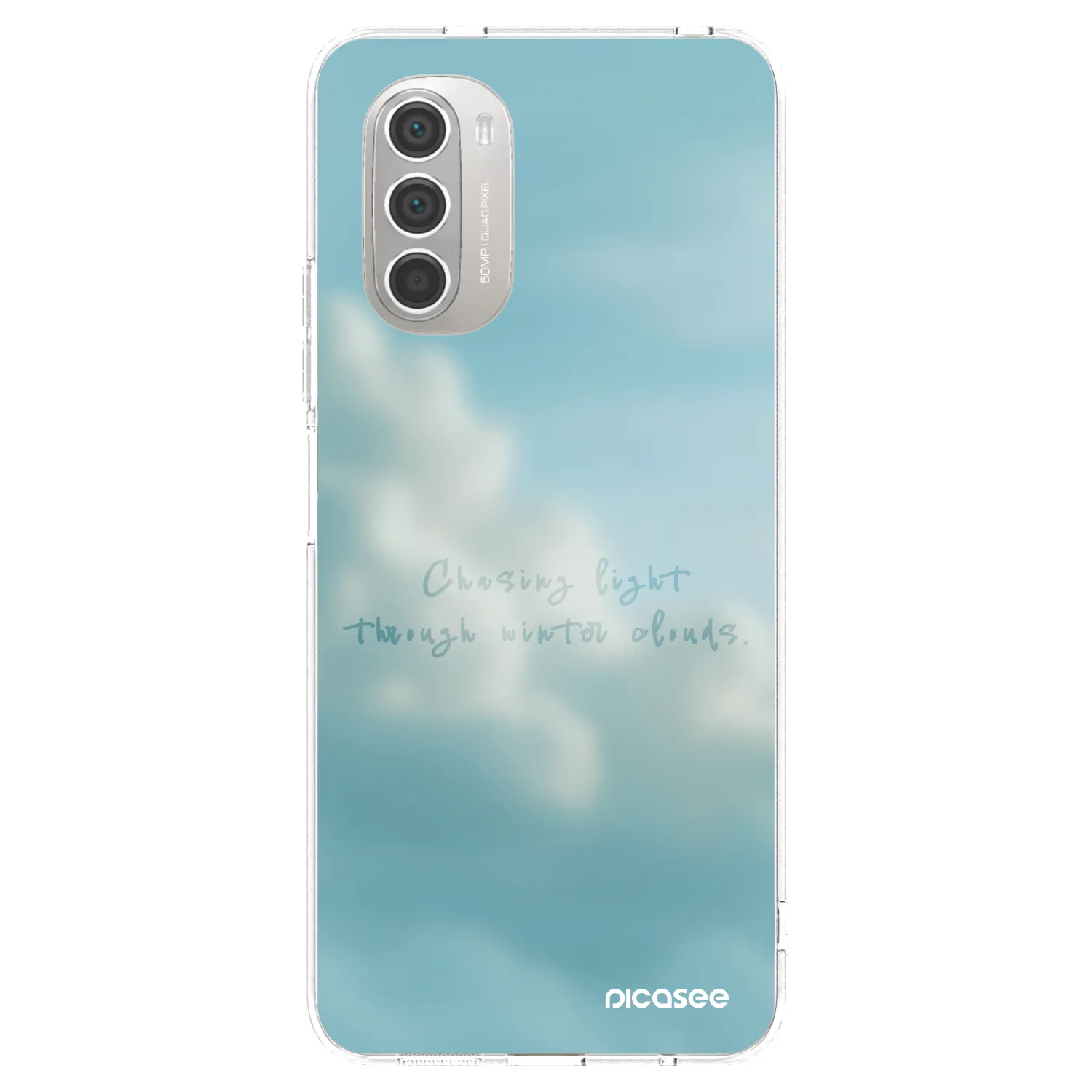 Picasee silikonový průhledný obal pro Motorola Moto G51 - CHASiNG LIGHT