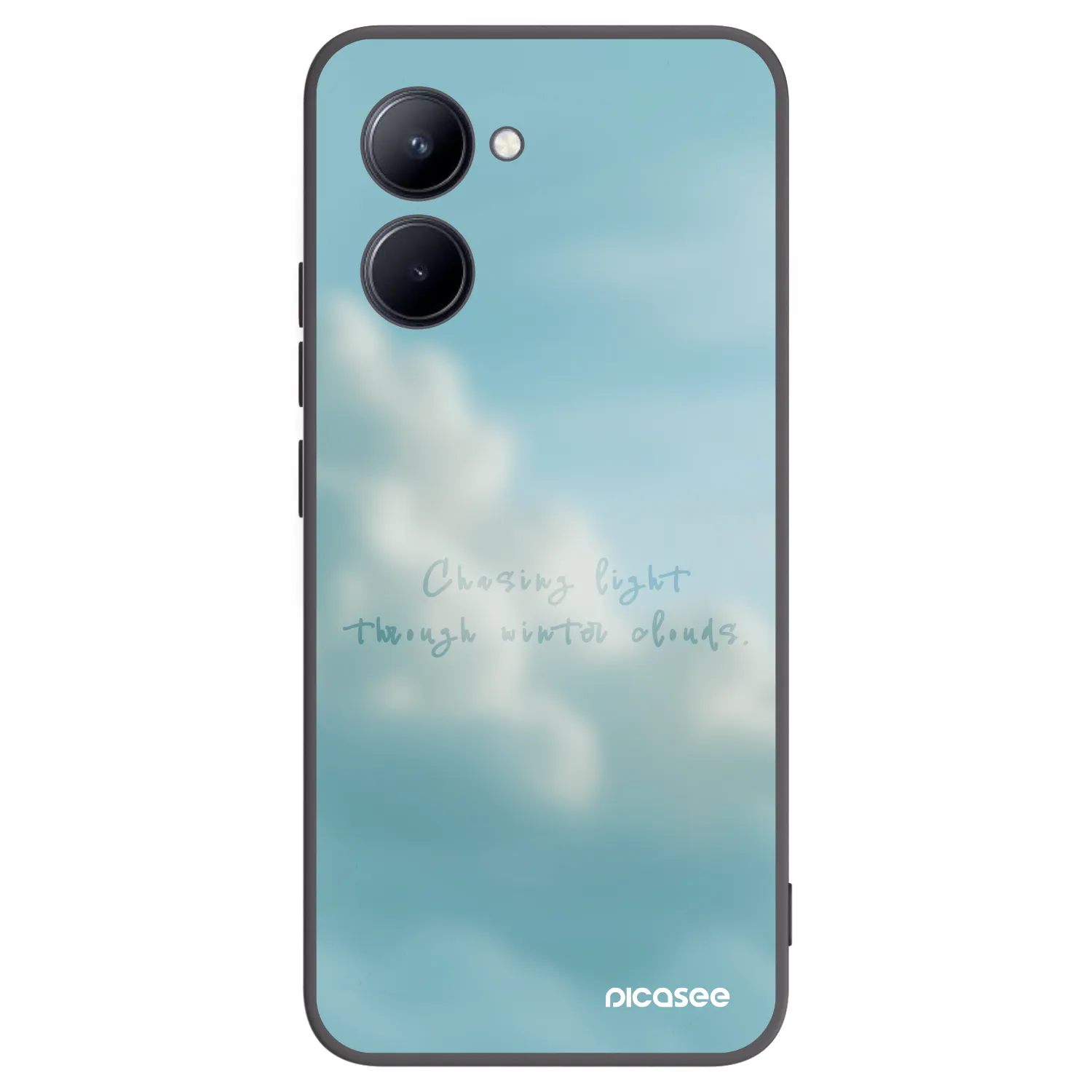 Picasee silikonový černý obal pro Realme C33 (2023) - CHASiNG LIGHT