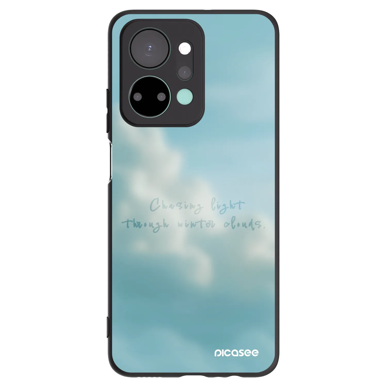 Picasee silikonový černý obal pro Honor X7a - CHASiNG LIGHT