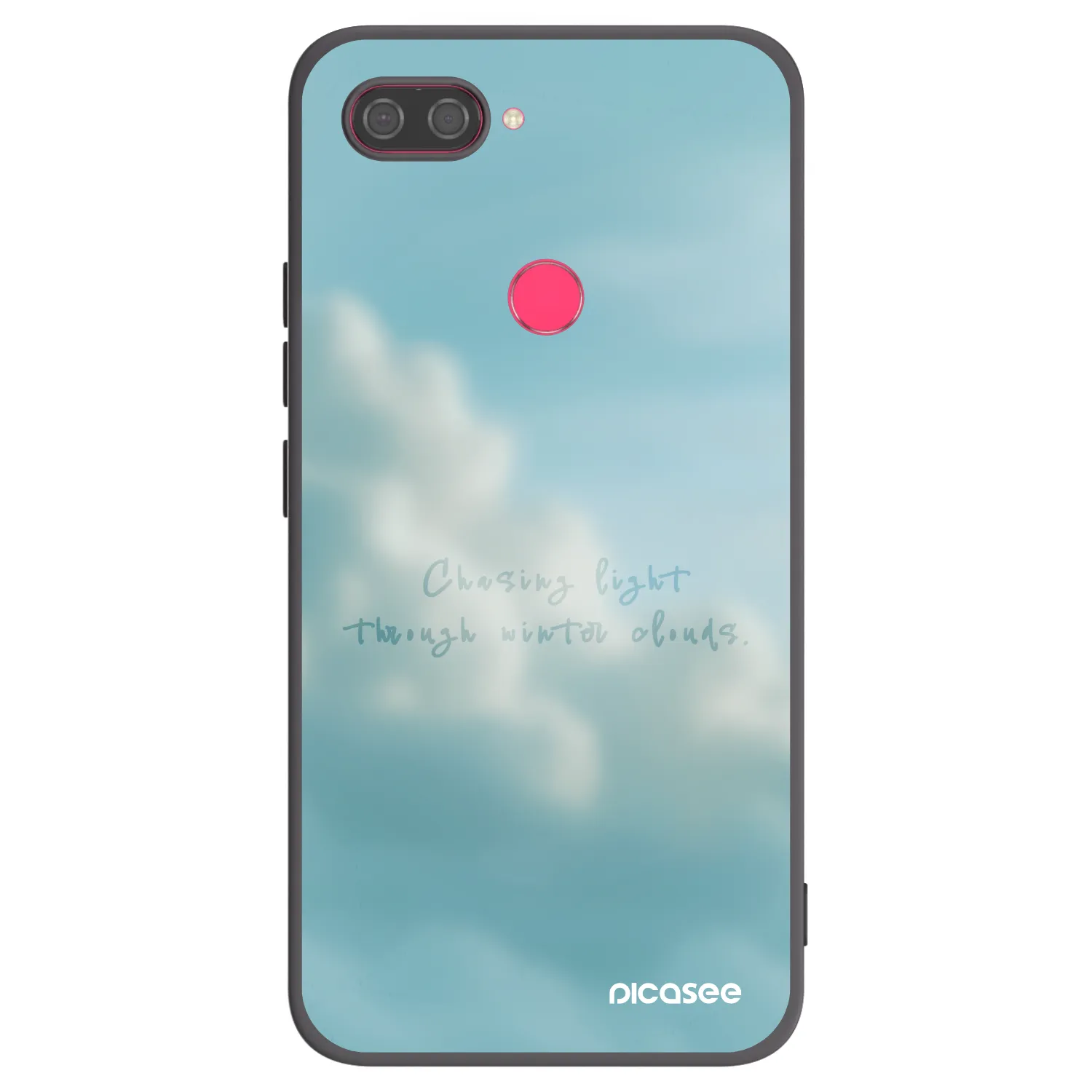 Picasee silikonový černý obal pro Xiaomi Mi 8 Lite - CHASiNG LIGHT