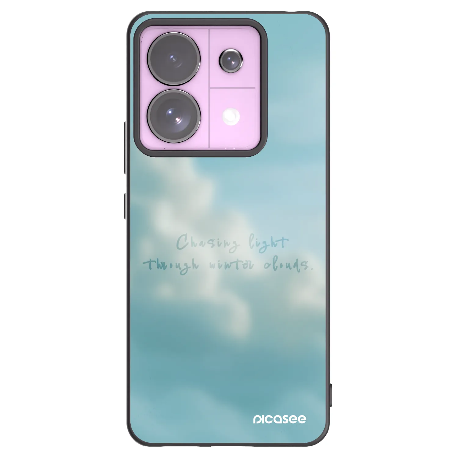 Picasee silikonový černý obal pro Xiaomi Redmi Note 13 Pro 5G - CHASiNG LIGHT