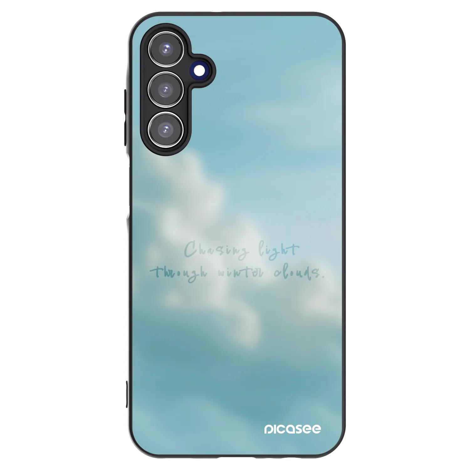 Picasee silikonový černý obal pro Samsung Galaxy A15 A155F 4G - CHASiNG LIGHT