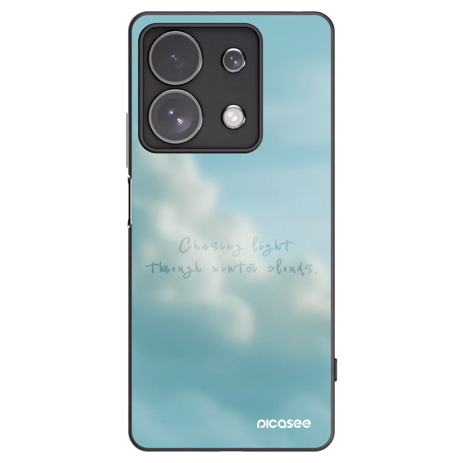 Picasee silikonový černý obal pro Xiaomi Redmi Note 13 Pro 4G - CHASiNG LIGHT