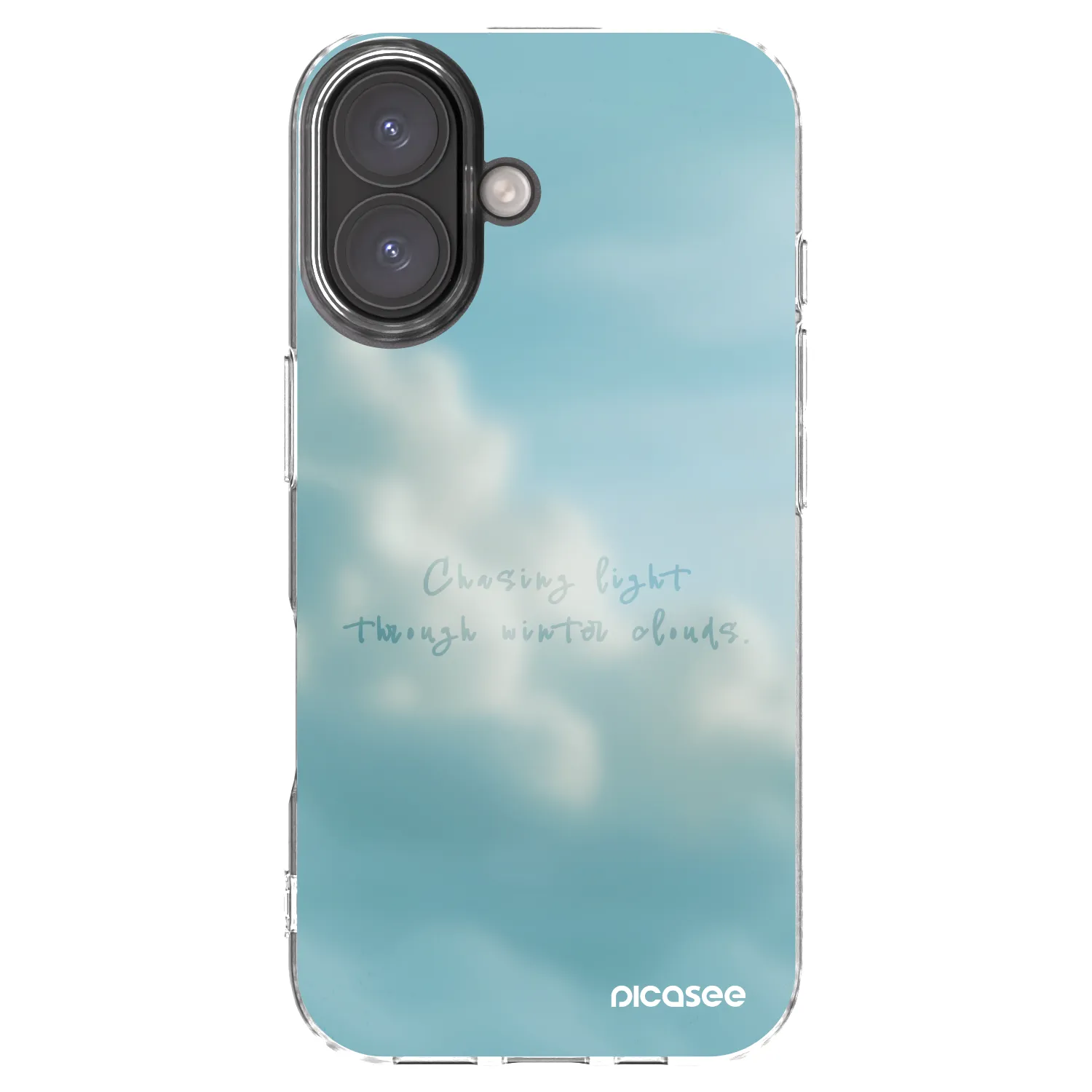 Picasee silikonový průhledný obal pro Apple iPhone 16 - CHASiNG LIGHT