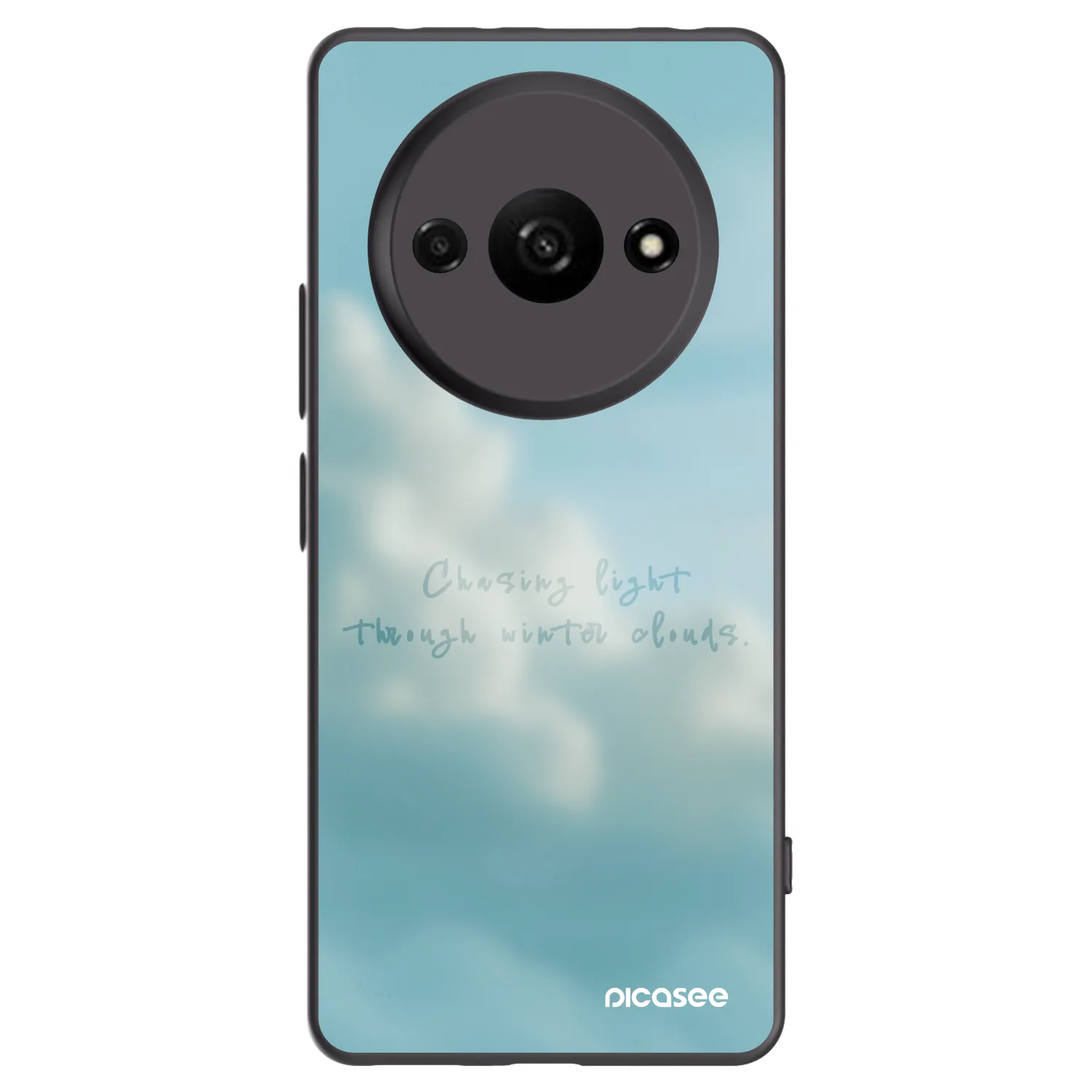 Picasee silikonový černý obal pro Xiaomi Redmi A3 - CHASiNG LIGHT