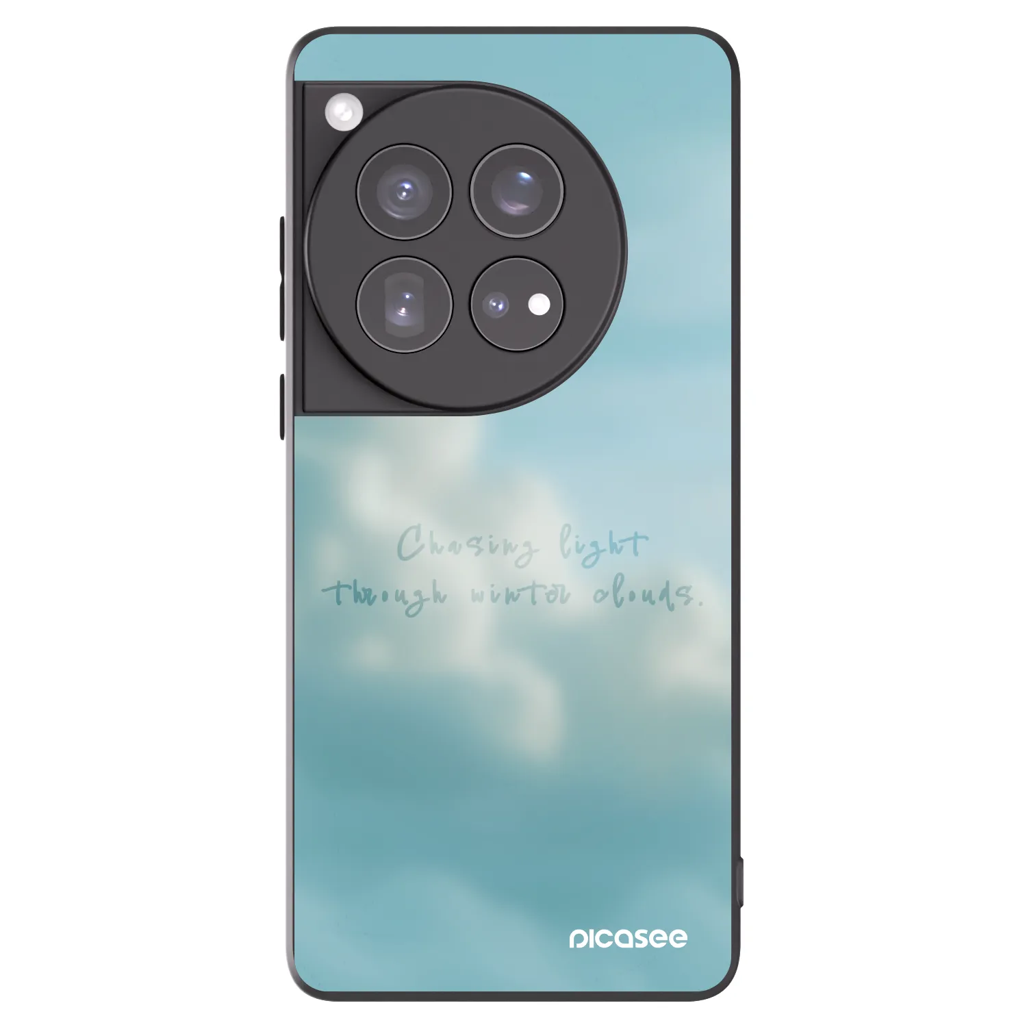 Picasee silikonový černý obal pro OnePlus 12 5G - CHASiNG LIGHT