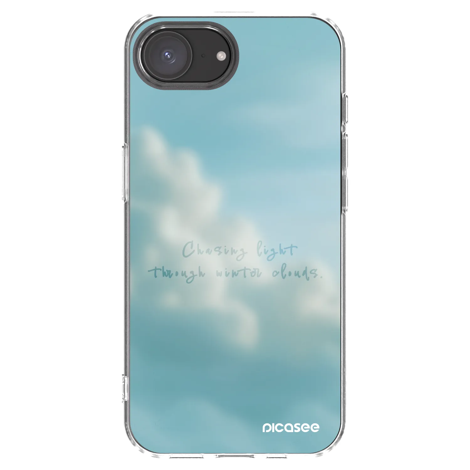 Picasee silikonový průhledný obal pro Apple iPhone 16e - CHASiNG LIGHT