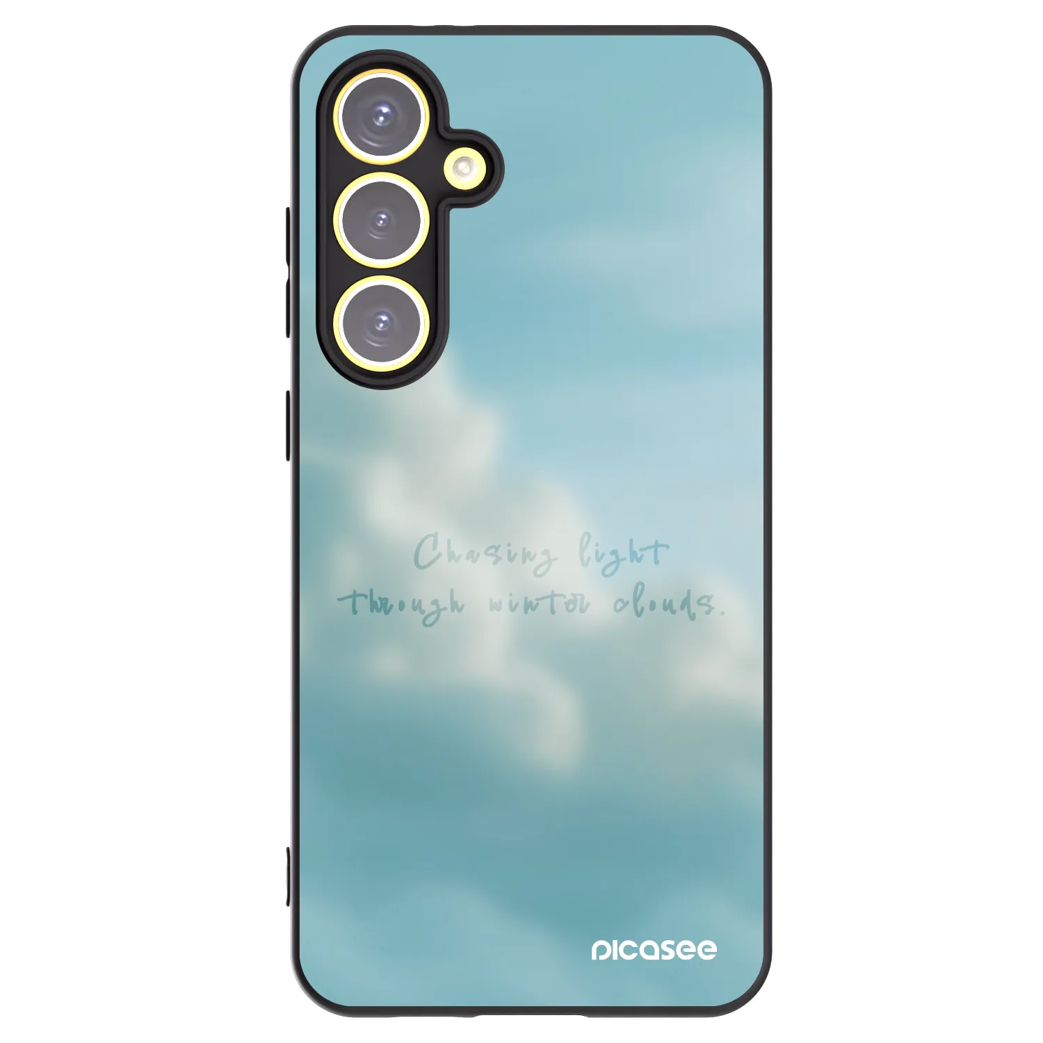 Picasee silikonový černý obal pro Samsung Galaxy S24 FE S721B - CHASiNG LIGHT