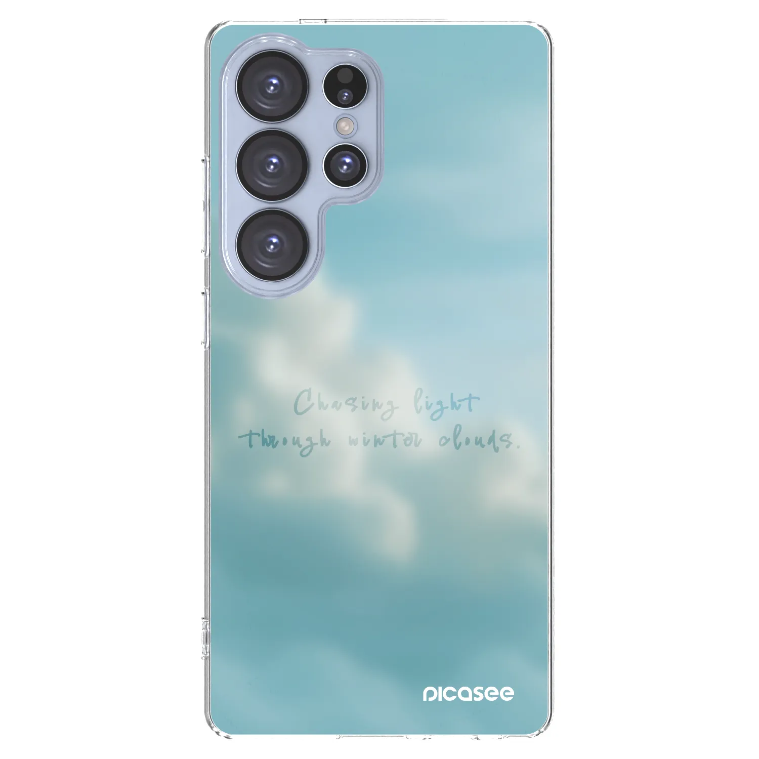 Picasee silikonový průhledný obal pro Samsung Galaxy S25 Ultra 5G - CHASiNG LIGHT