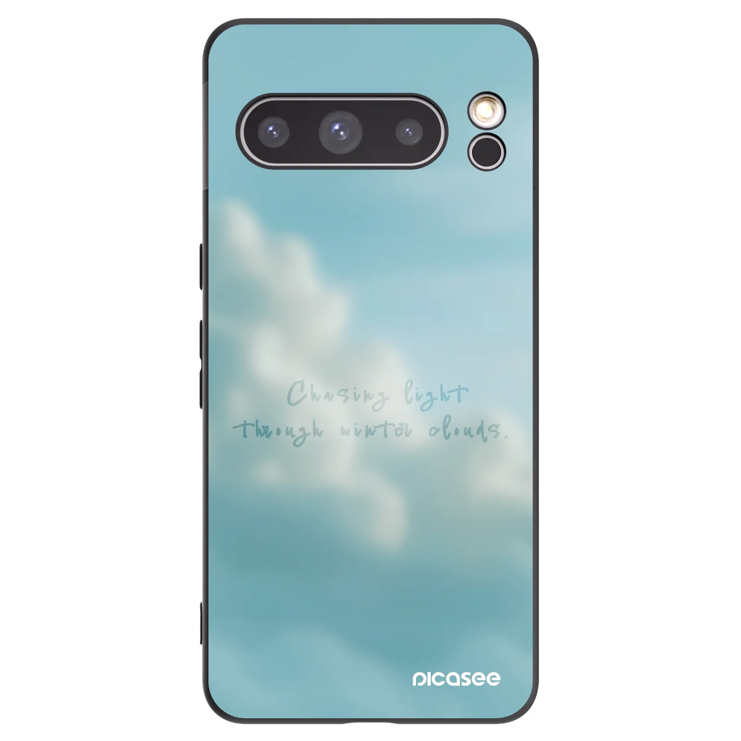 Picasee silikonový černý obal pro Google Pixel 8 Pro - CHASiNG LIGHT