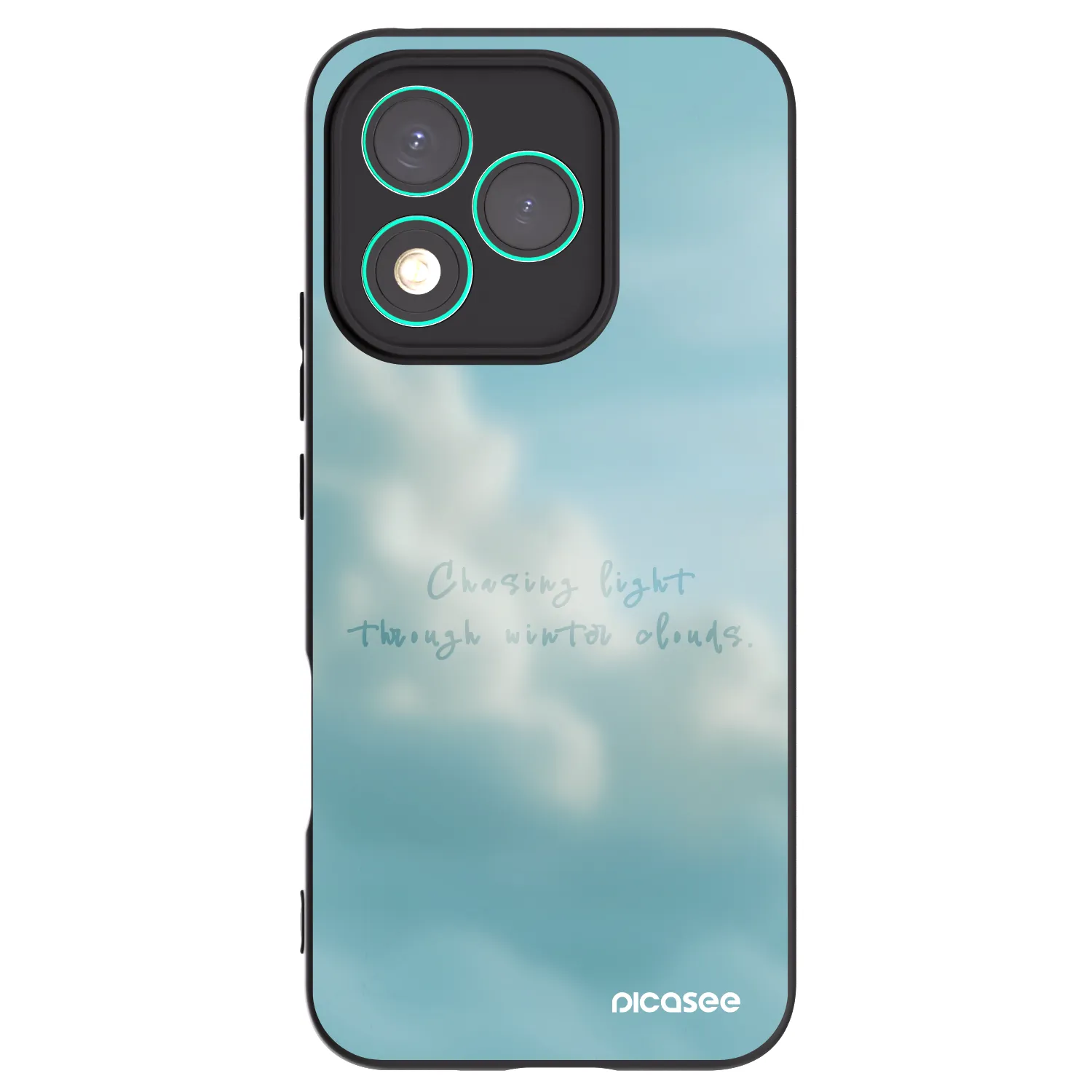 Picasee silikonový černý obal pro Honor 400 Lite 5G - CHASiNG LIGHT