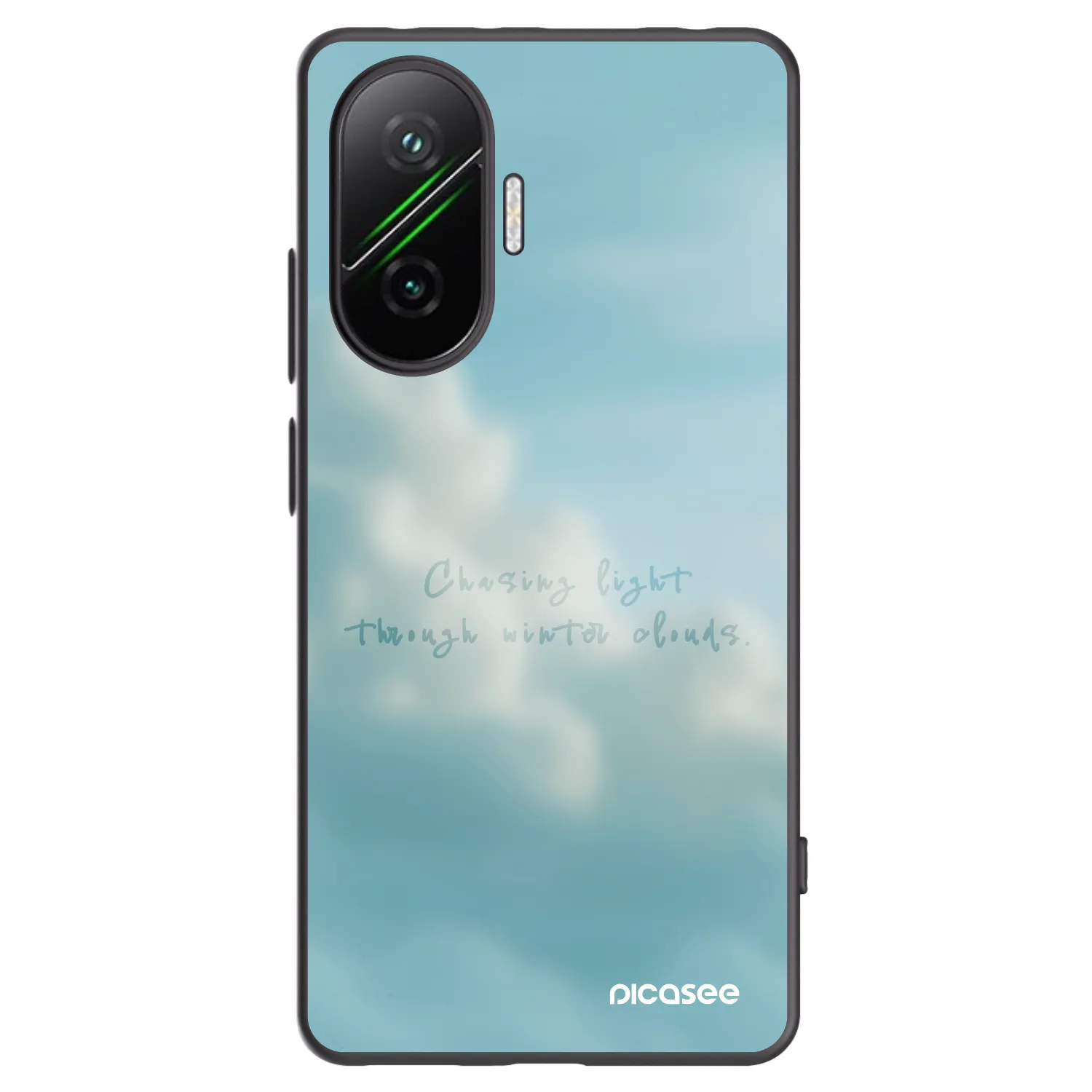 Picasee silikonový černý obal pro Xiaomi Poco F7 Pro 5G - CHASiNG LIGHT