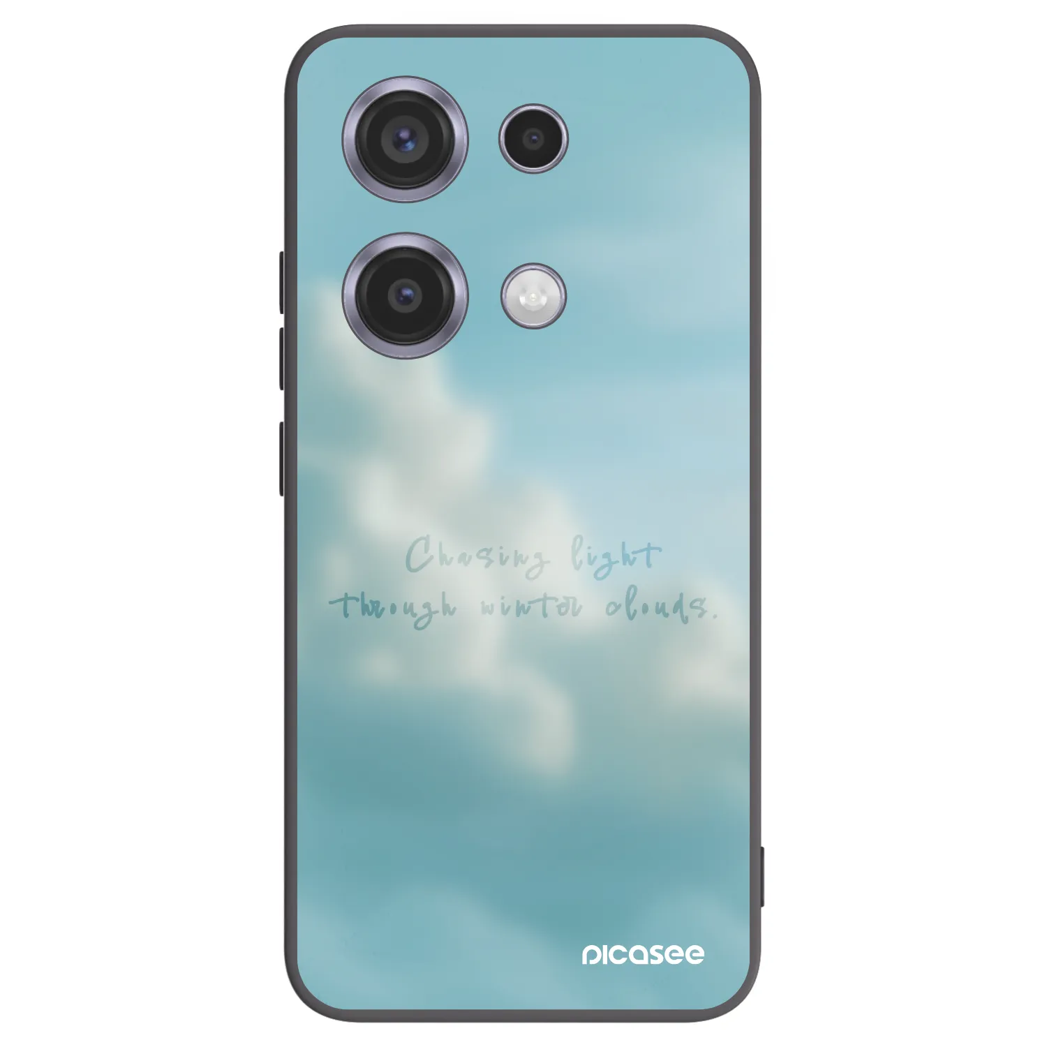 Picasee silikonový černý obal pro Xiaomi Redmi Note 14S - CHASiNG LIGHT