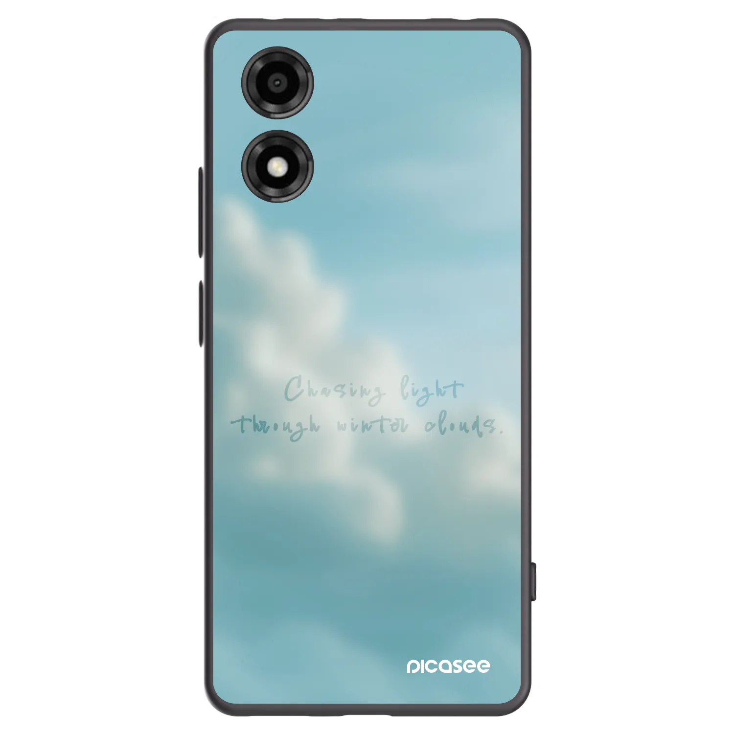 Picasee silikonový černý obal pro Motorola Moto E14 - CHASiNG LIGHT