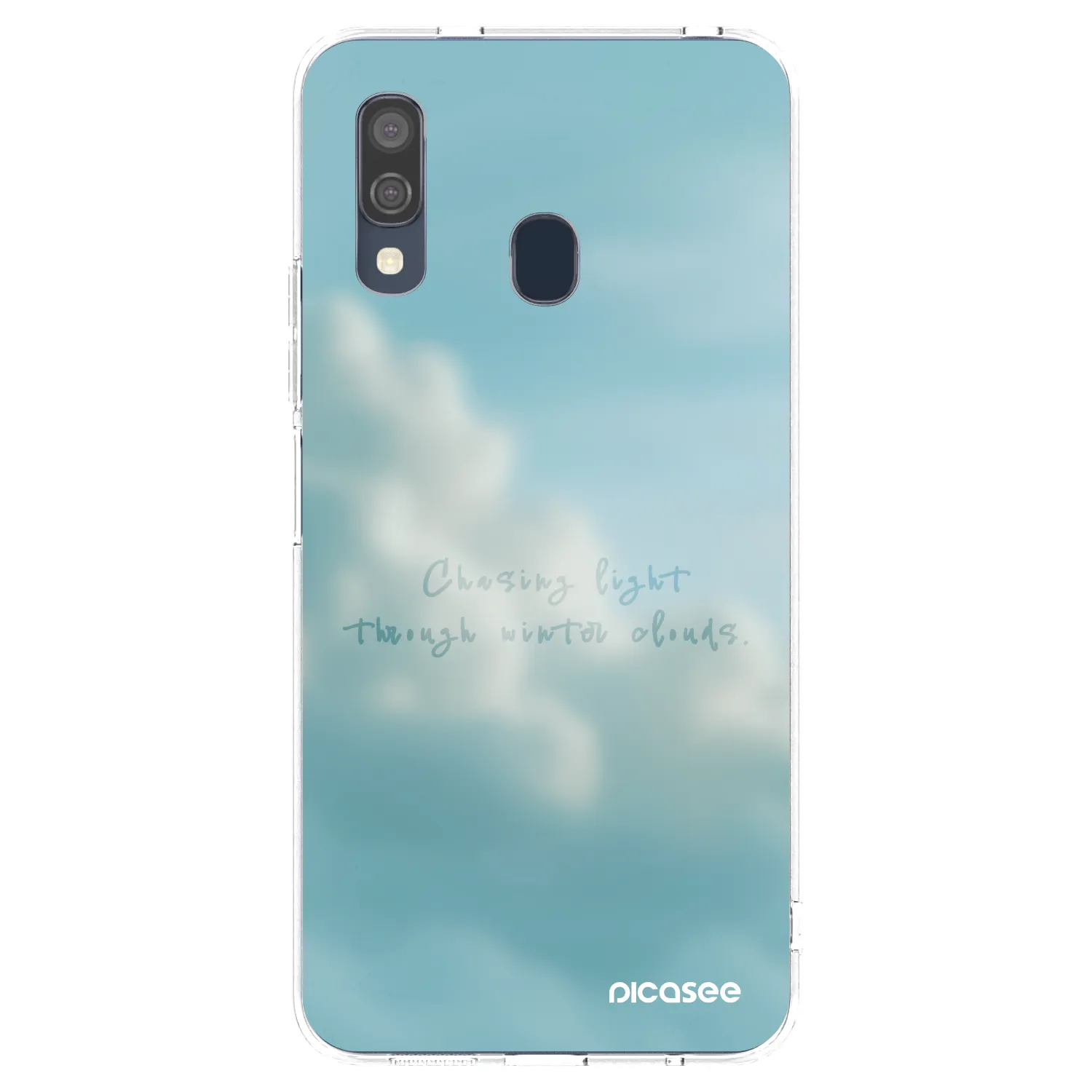 Picasee silikonový průhledný obal pro Samsung Galaxy A40 A405F - CHASiNG LIGHT
