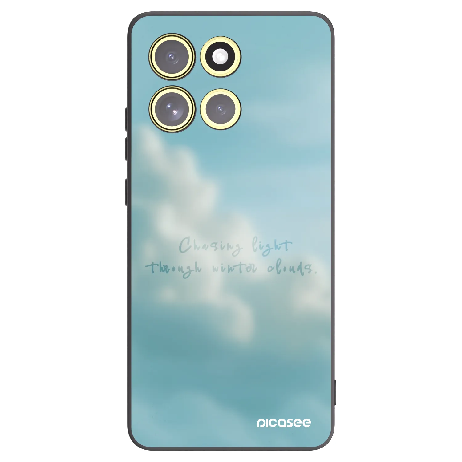 Picasee silikonový černý obal pro Motorola Moto G86 Power 5G - CHASiNG LIGHT