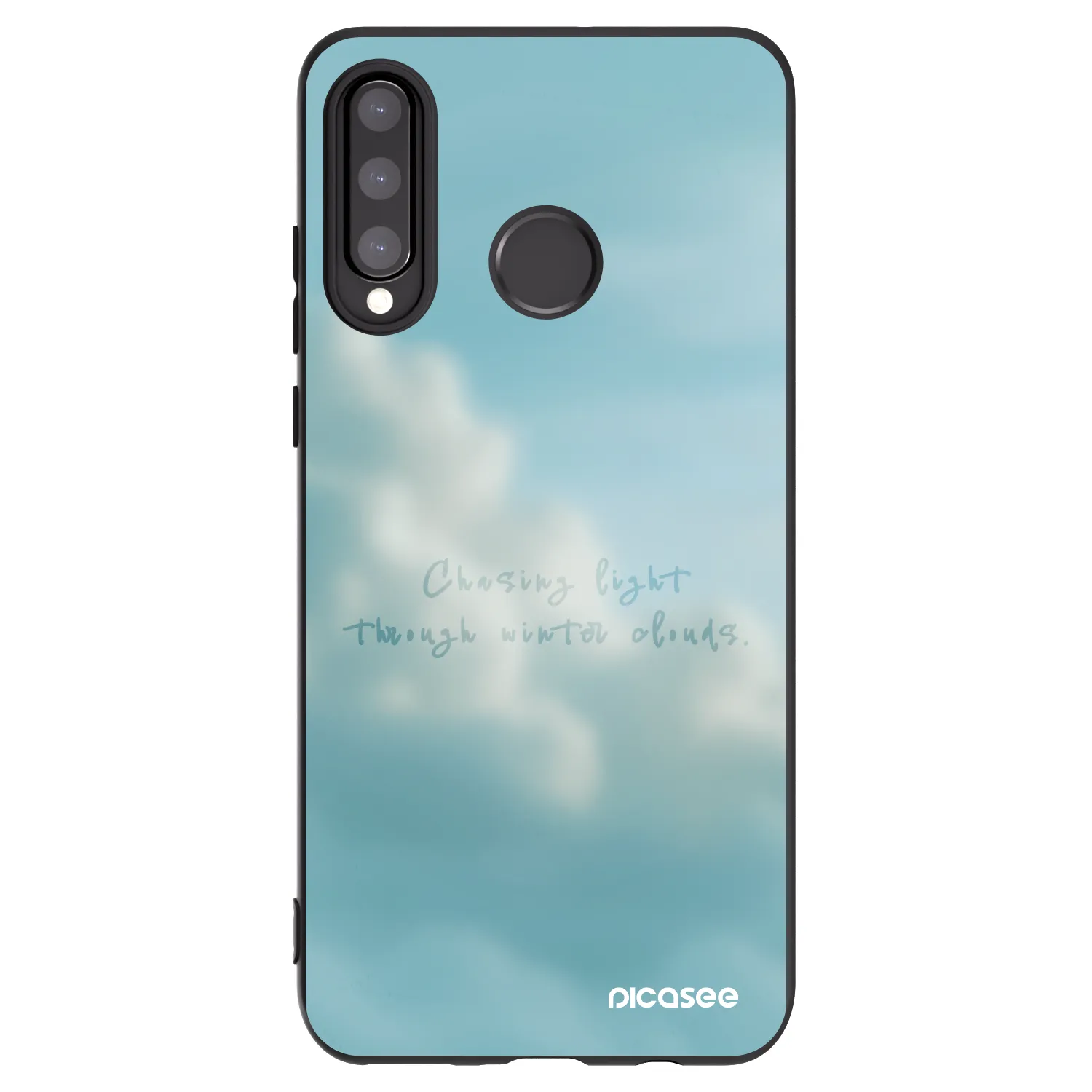 Picasee silikonový černý obal pro Huawei P30 Lite - CHASiNG LIGHT