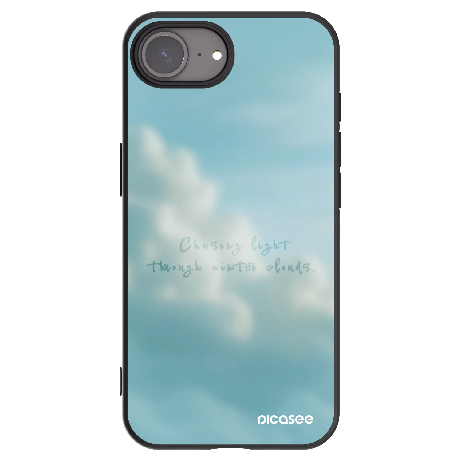 Picasee silikonový černý obal pro Apple iPhone 17e - CHASiNG LIGHT