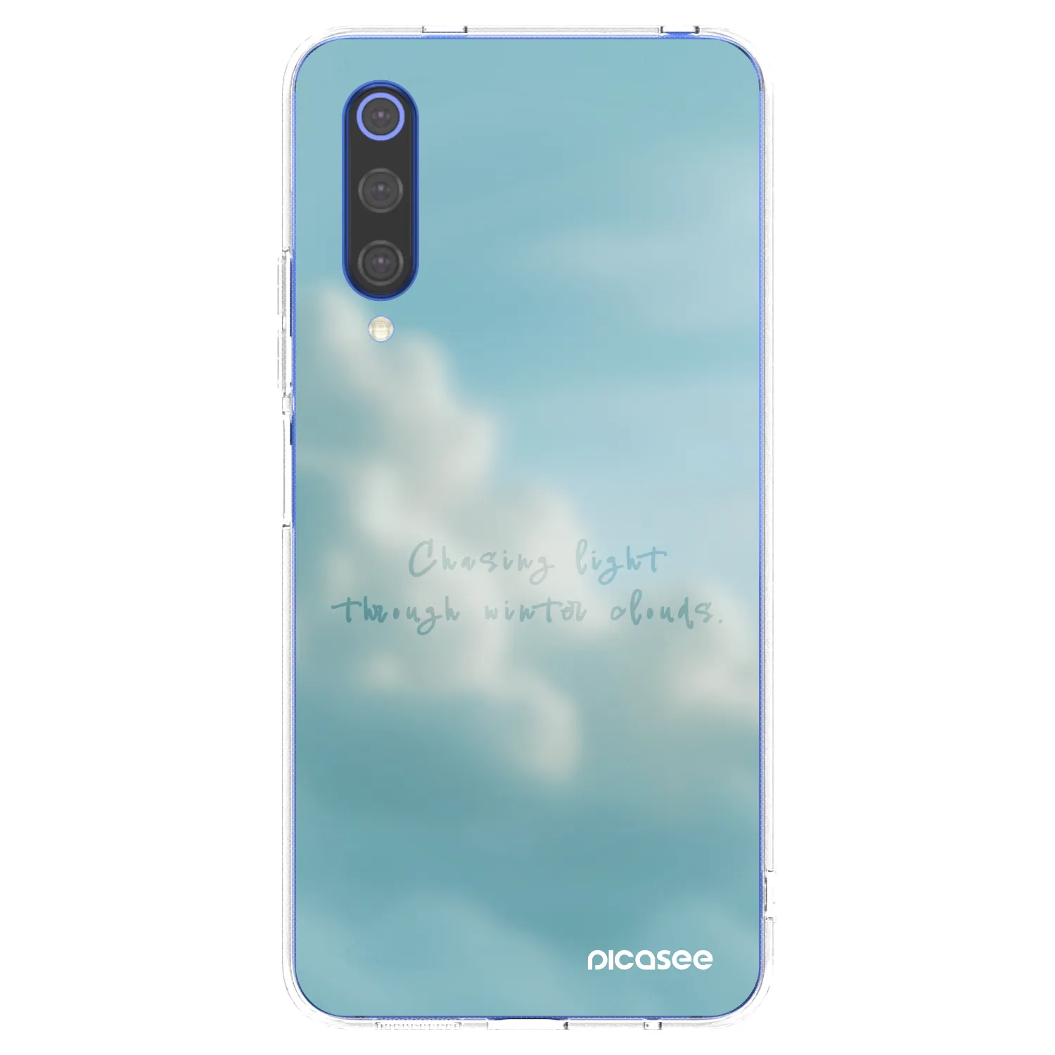 Picasee silikonový průhledný obal pro Xiaomi Mi 9 SE - CHASiNG LIGHT