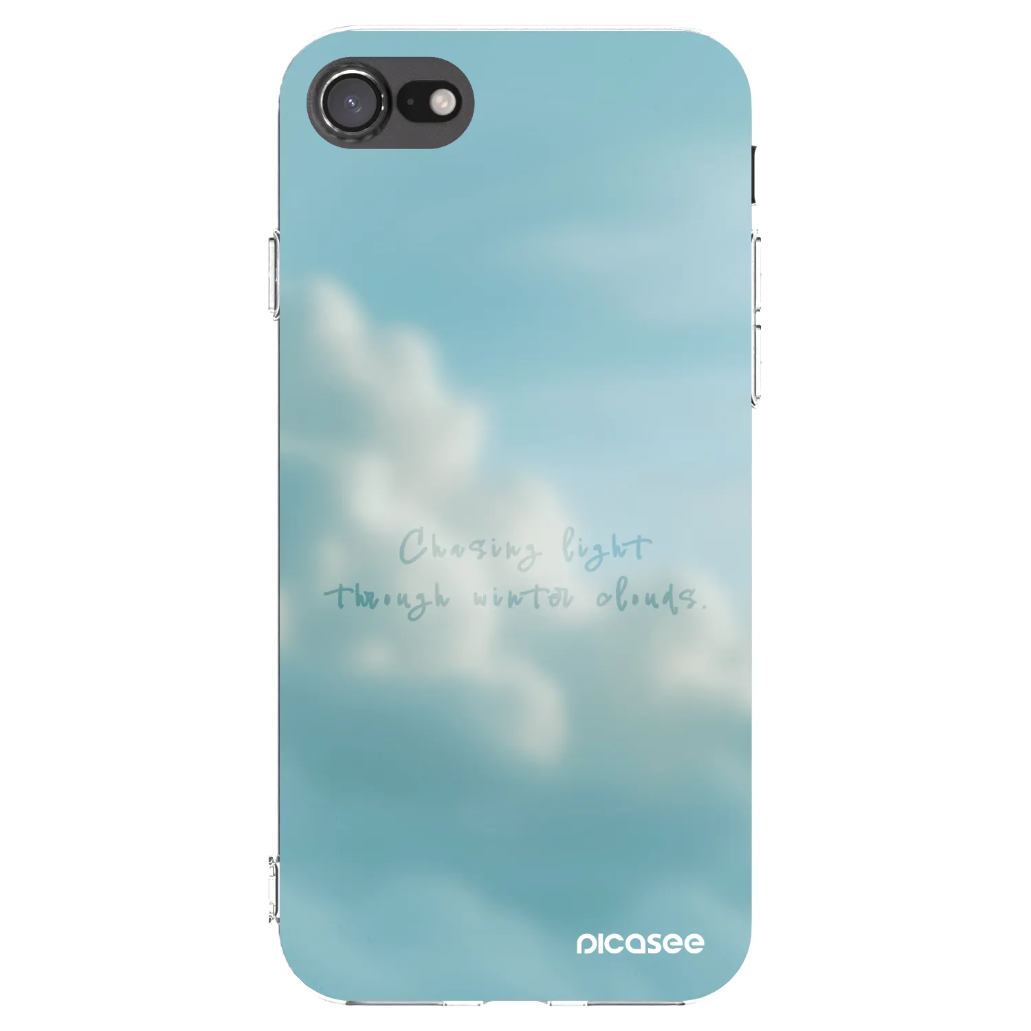 Picasee silikonový průhledný obal pro Apple iPhone 8 - CHASiNG LIGHT