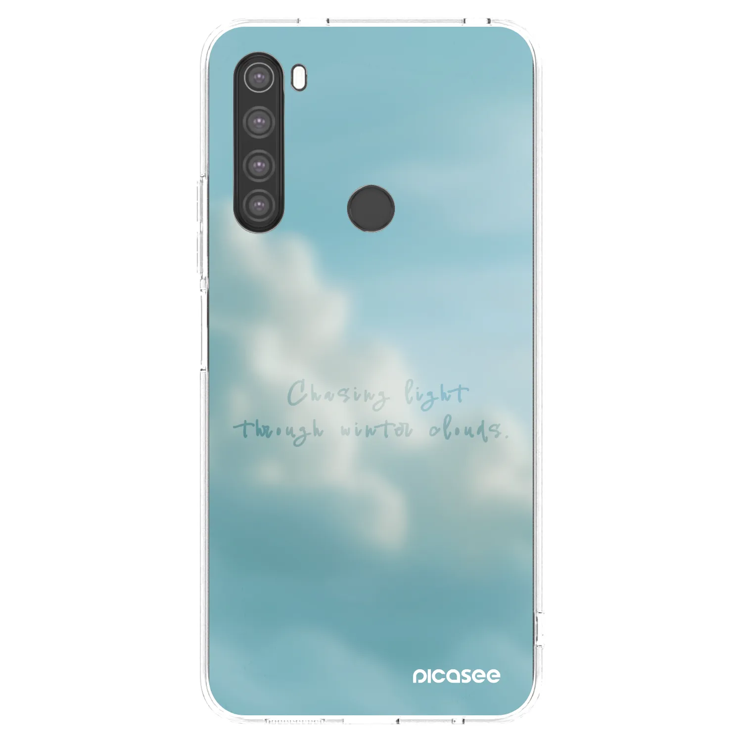 Picasee silikonový průhledný obal pro Xiaomi Redmi Note 8 - CHASiNG LIGHT