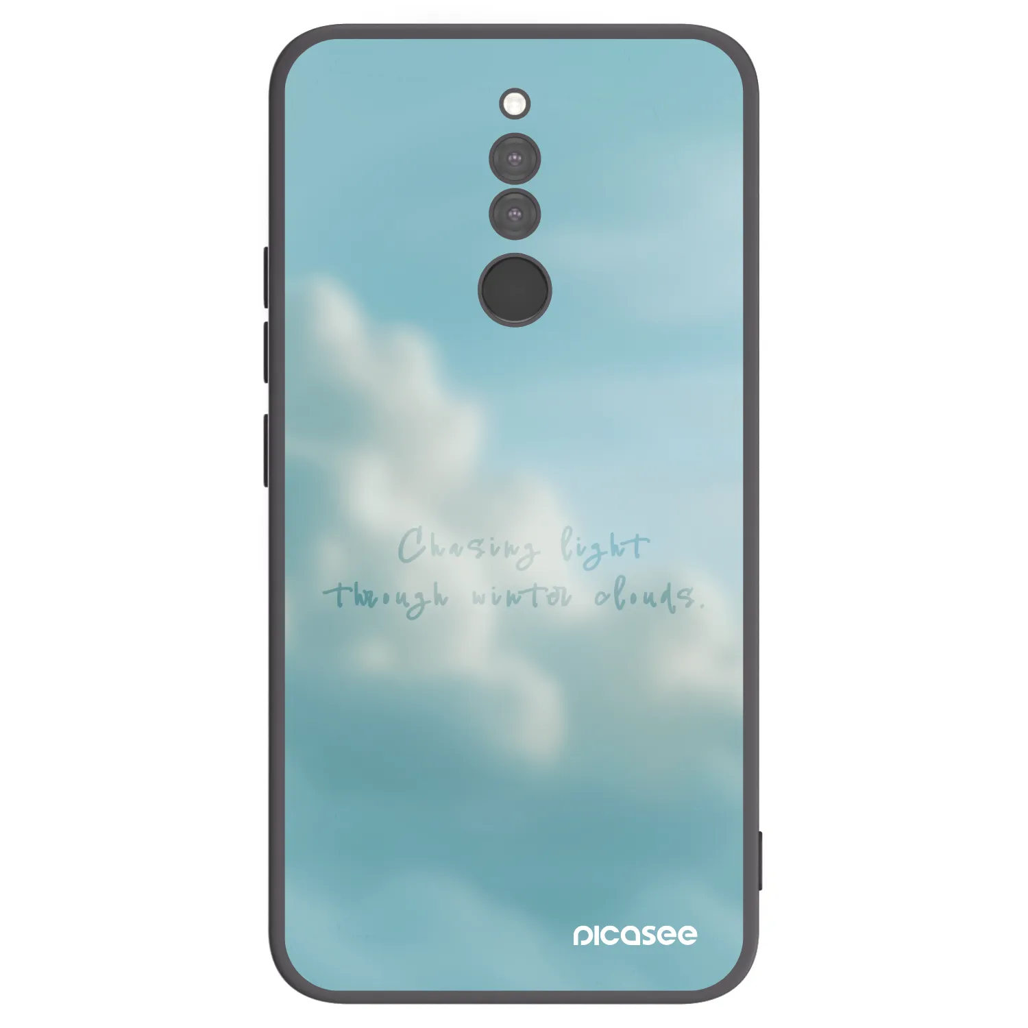 Picasee silikonový černý obal pro Xiaomi Redmi 8 - CHASiNG LIGHT