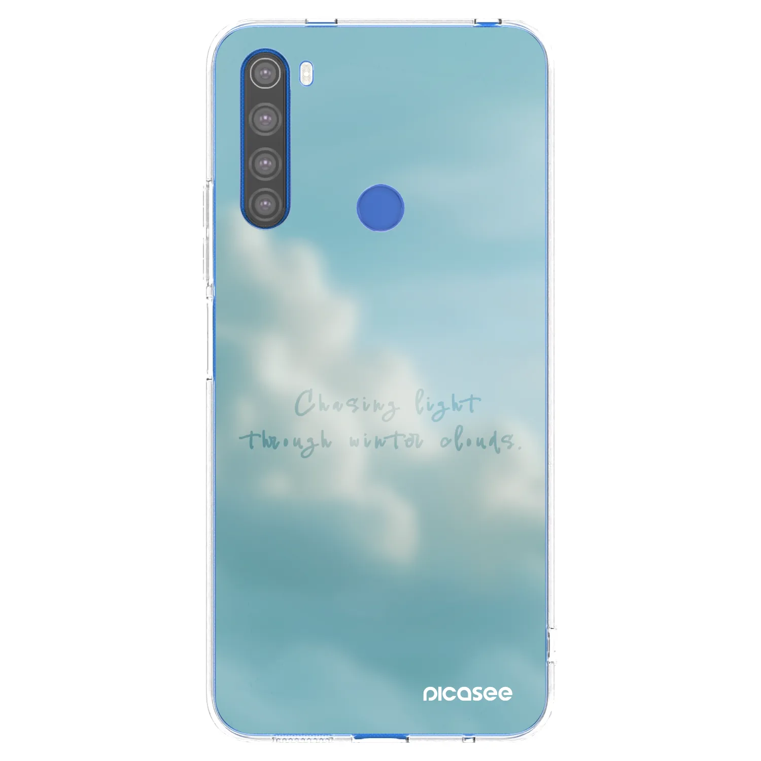 Picasee silikonový průhledný obal pro Xiaomi Redmi Note 8T - CHASiNG LIGHT