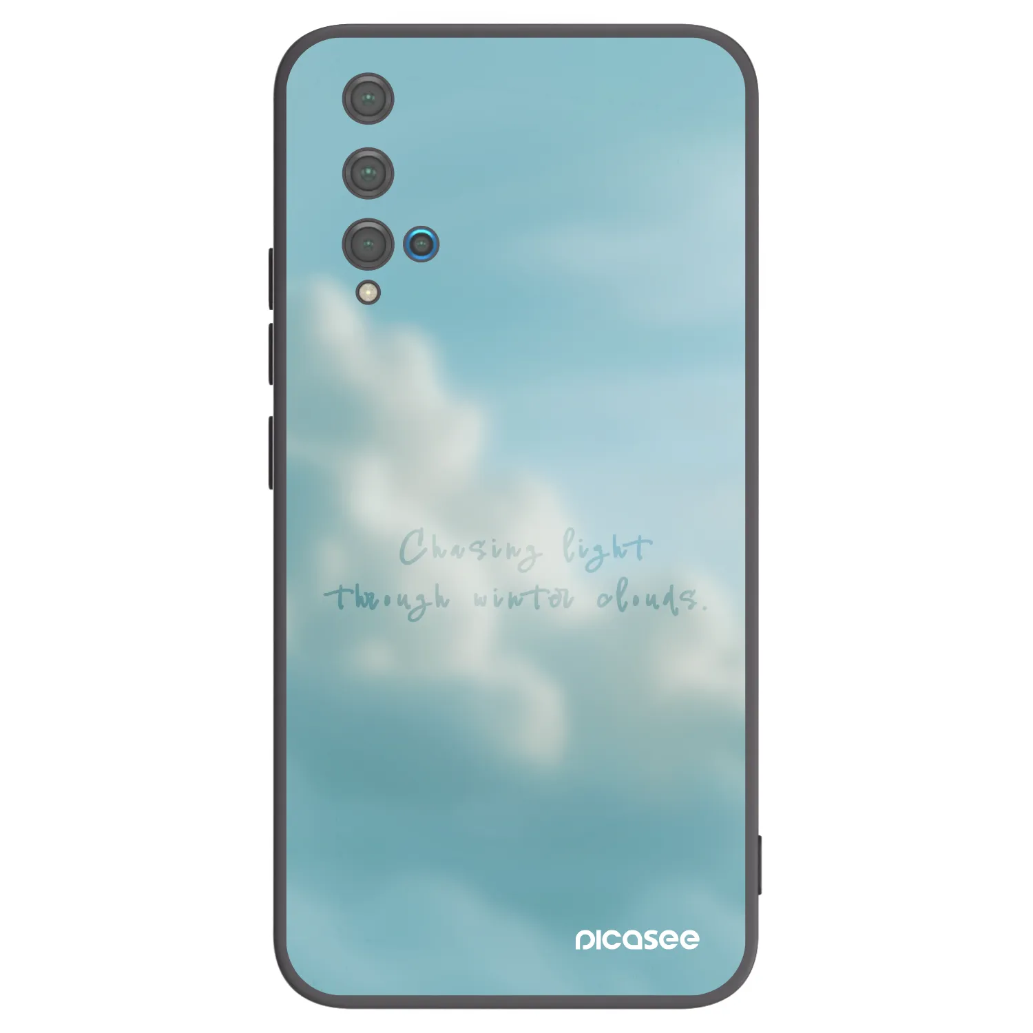 Picasee silikonový černý obal pro Huawei Nova 5T - CHASiNG LIGHT