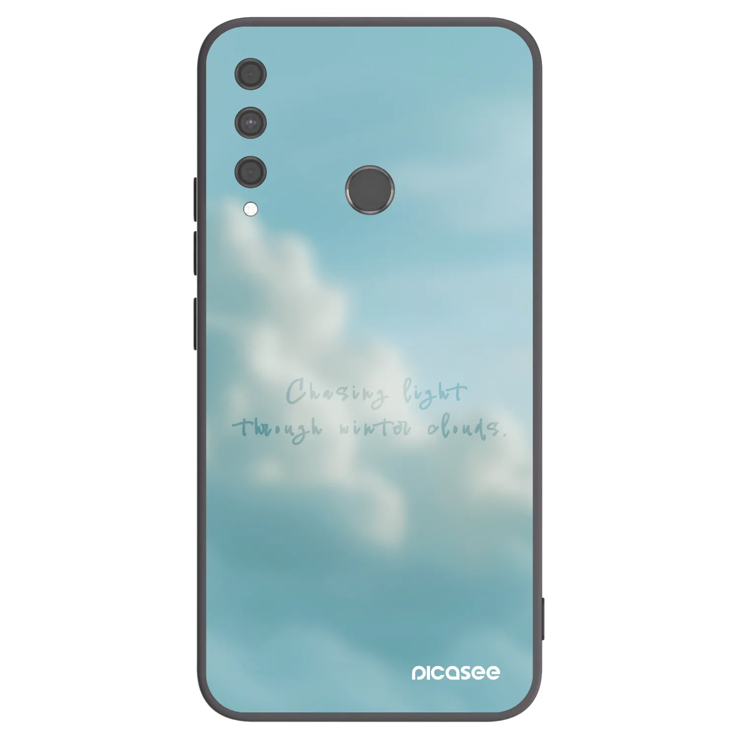 Picasee silikonový černý obal pro Huawei P40 Lite E - CHASiNG LIGHT