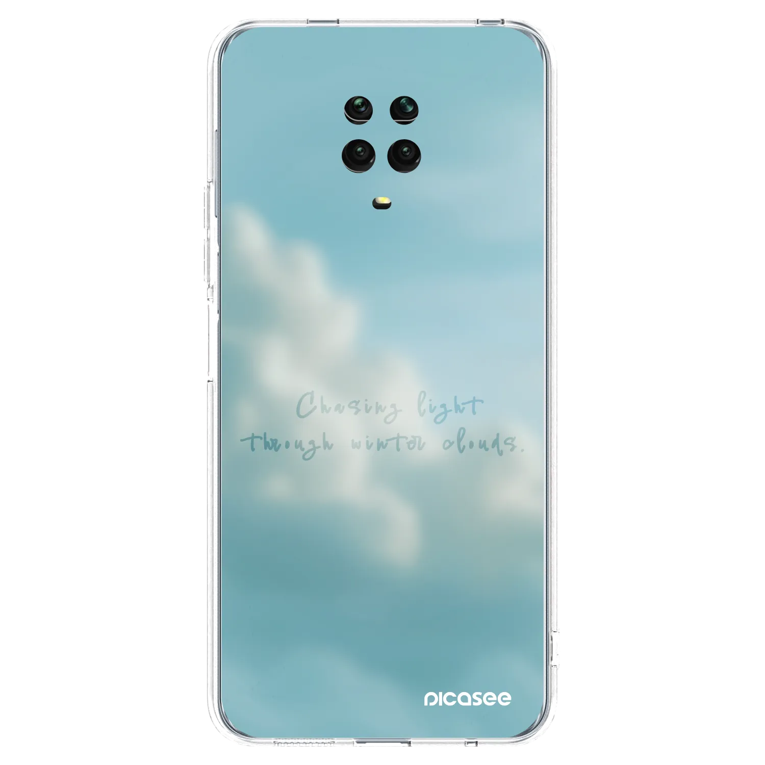 Picasee silikonový průhledný obal pro Xiaomi Redmi Note 9 Pro - CHASiNG LIGHT