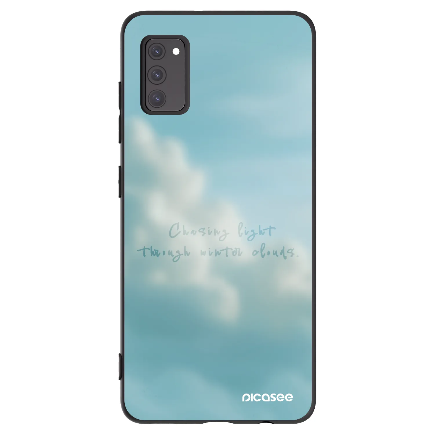 Picasee silikonový černý obal pro Samsung Galaxy A41 A415F - CHASiNG LIGHT