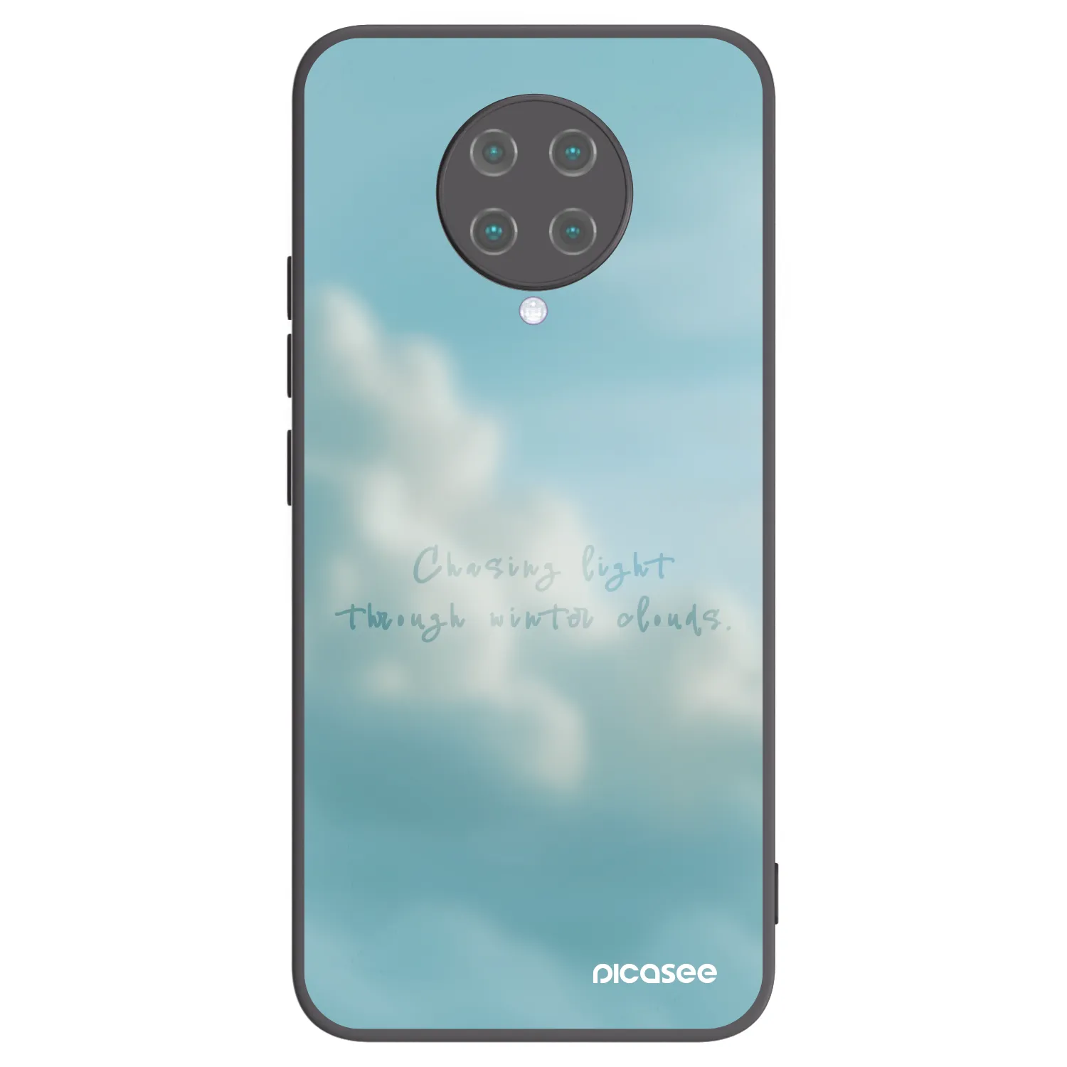Picasee silikonový černý obal pro Xiaomi Poco F2 Pro - CHASiNG LIGHT