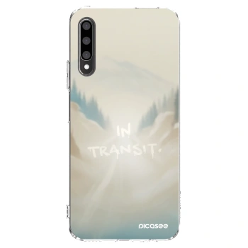 Picasee silikonový průhledný obal pro Honor 9X Pro - IN TRANSIT