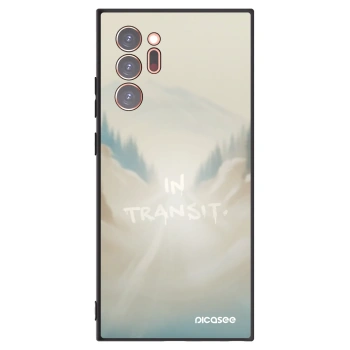 Picasee silikonový černý obal pro Samsung Galaxy Note 20 Ultra - IN TRANSIT