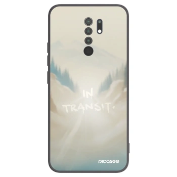 Picasee silikonový černý obal pro Xiaomi Redmi 9 - IN TRANSIT