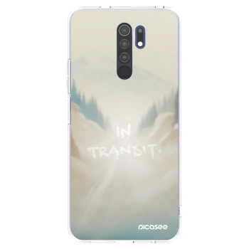 Picasee silikonový průhledný obal pro Xiaomi Redmi 9 - IN TRANSIT