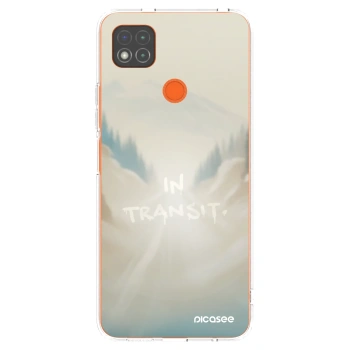 Picasee silikonový průhledný obal pro Xiaomi Redmi 9C - IN TRANSIT