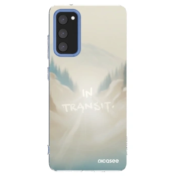 Picasee silikonový průhledný obal pro Samsung Galaxy S20 FE - IN TRANSIT