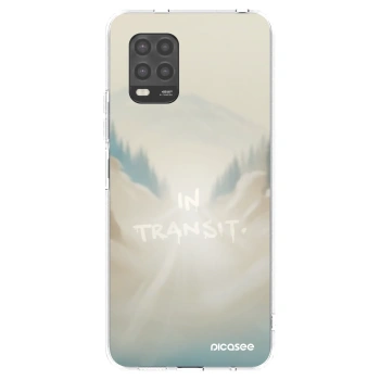 Picasee silikonový průhledný obal pro Xiaomi Mi 10 Lite - IN TRANSIT