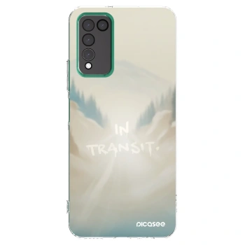 Picasee silikonový průhledný obal pro Honor 10X Lite - IN TRANSIT