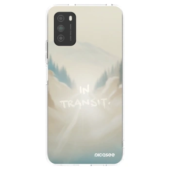Picasee silikonový průhledný obal pro Xiaomi Poco M3 - IN TRANSIT