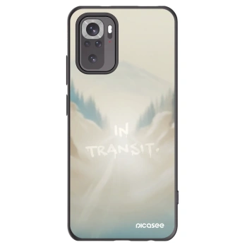 Picasee silikonový černý obal pro Xiaomi Redmi Note 10 - IN TRANSIT