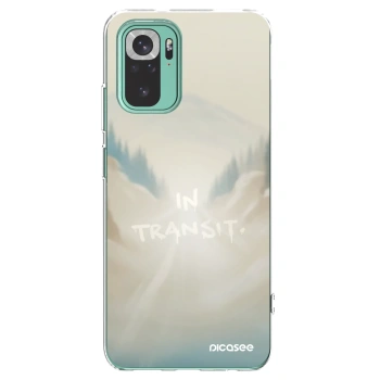 Picasee silikonový průhledný obal pro Xiaomi Redmi Note 10 Pro - IN TRANSIT
