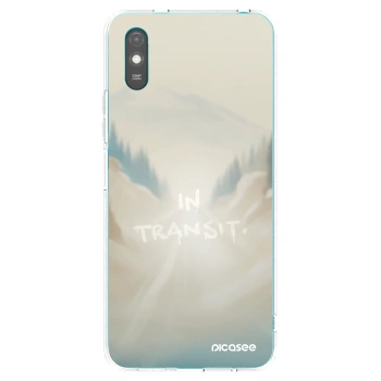 Picasee silikonový průhledný obal pro Xiaomi Redmi 9AT - IN TRANSIT