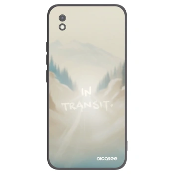 Picasee silikonový černý obal pro Xiaomi Redmi 9AT - IN TRANSIT