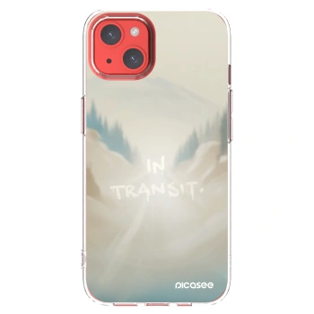 Picasee silikonový průhledný obal pro Apple iPhone 13 - IN TRANSIT