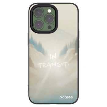 Picasee silikonový černý obal pro Apple iPhone 13 Pro - IN TRANSIT