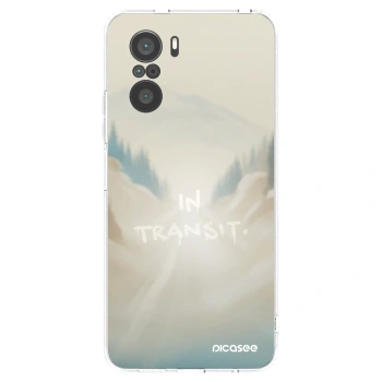 Picasee silikonový průhledný obal pro Xiaomi Poco F3 - IN TRANSIT