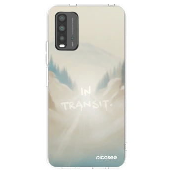 Picasee silikonový průhledný obal pro Xiaomi Redmi 9T - IN TRANSIT