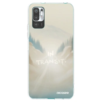 Picasee silikonový průhledný obal pro Xiaomi Redmi Note 10 5G - IN TRANSIT